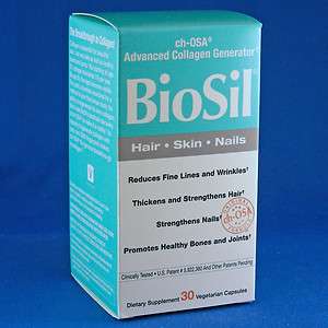 Biosil Hair Skin Nail By Natural Factors   30 Veg Caps  