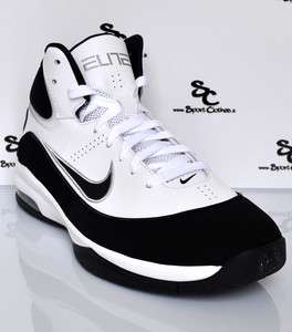 Nike Air Max Closer V Elite white black mens basketball shoes  