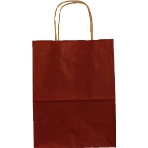  Recycled Kraft Paper Shopping Bag, 8x4 3/4x10 1/2