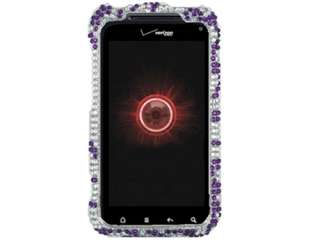   CASE COVER HTC INCREDIBLE 2 SILVER PURPLE FLOWER 6350 FACEPLATE  