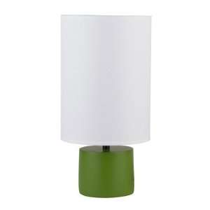  Lights Up RS 270 Devo Round Table Lamp Base Carrot, Shade White 