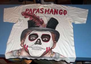 Vintage WWF Wrestling T Shirt Papa Shango Custom ONE OF A KIND 1992 