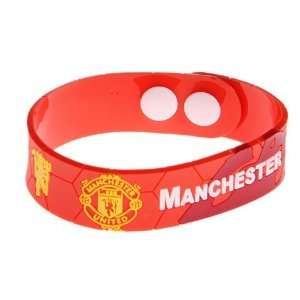  Manchester United FC English Soccer Bracelet Wristband 