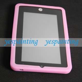   Silicone Skin Cover Case Protection for 7 Inch Tablet PC MID (Pink