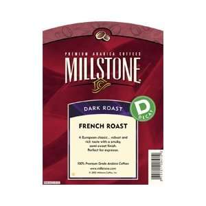 Millstone Coffee French Roast Decaffeinated 5lb bag of Beans  