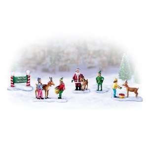  Miniature Christmas Village Figurine Accessory North Pole 