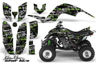 AMR RACING ATV QUAD GRAPHIC STICKER KIT YAMAHA RAPTOR 660 PART FREE US 