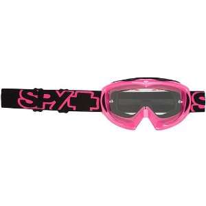 Spy Optic Pink Panther Targa Mini Motocross Motorcycle Goggles Eyewear 