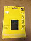 GENUINE Sony Playstation 2 PS2 8 MB Memory Card BLACK BRAND NEW FREE 