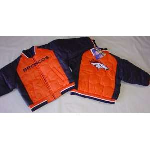  NFL Denver Broncos Reversible Jacket, Large 14 16 Sports 