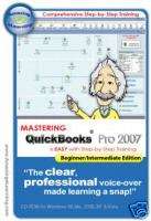 Mastering Quickbooks Pro 2007, Works For VISTA, SEALED  