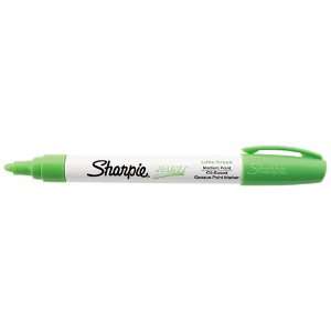  Sharpie Paint Pen (Oil Based)   Color: Lime   Size: Medium 