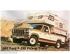1981 ford f 250 pickup truck refrigerator tool box magnet returns 