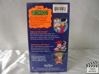 Witcheroo VHS Disney; Darkwing Duck, Chip n Dale RR 717951912039 