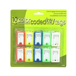  96 Packs of Color coded key tags 