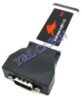 RS 232 Serial Port Device to ExpressCard Express Card 34 34mm Adapter 