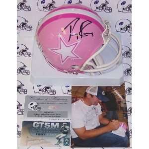   Dallas Cowboys Pink Riddell Mini Football Helmet