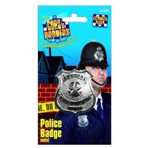  Smiffys Metal Police Badge Toys & Games