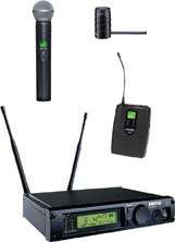   Wireless Combo Microphone System w/Handheld SM58 and WL185 Lav  