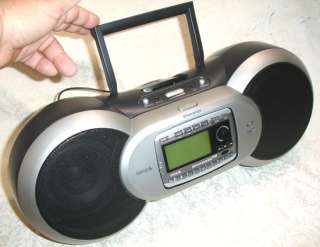 SIRIUS Audio Satellite Radio Receiver + SPORTSTER Boombox  