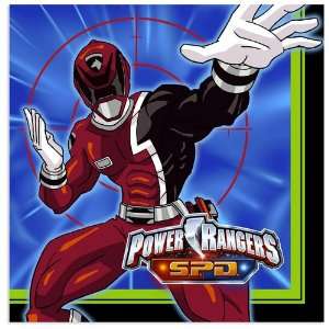  Power Rangers Space Patrol Luncheon Napkins   16 Count 