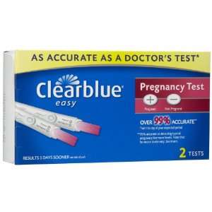  Clearblue Easy Pregnancy Test +/  Results Health 