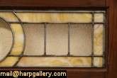 Pair Stained Glass Kitchen, Bar Room or Saloon Swinging Doors  