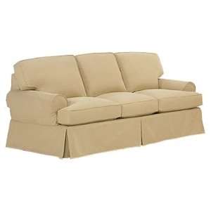  Emma Slipcover Queen Sleeper Sofa w/ Down Seat Upgrade 