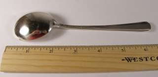 Cream Soup Spoon Sterling by Rogers Spring Bouquet 1940  