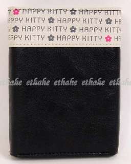 Hello Kitty Trifold Mini Wallet Card Holder Black I7SW  