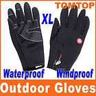   Simulated Leather Waterproof Windproof Warm Outdoor Gloves XL
