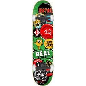 Real Schaaf Friend Club Complete Skateboard   8.5 w/Mini Logo Wheels 