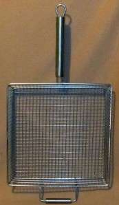 Technique Stainless Steel Square Grill Basket New  