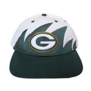  Retro NFL Green Bay Packers Snapback Hat Cap   White Green 