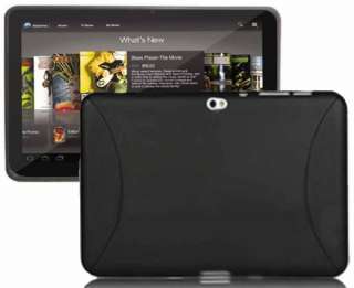 Case for Galaxy Samsung Tab 8.9 Tablet Black Cover Soft Gel Skin TPU 