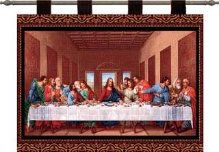 The Last Supper Jesus Tapestry Fine Art Wall Hanging  