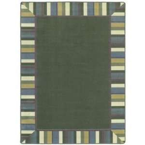  Joy Carpets Clean Green Area Rug Bold, Bold, 3 ft. 10 in 