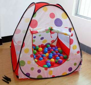 NWT Baby Mini Camping Toy Teepee Pop up Play Tent House  