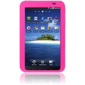  Samsung P1000 Galaxy Tab Silicone Skin   Hot Pink  