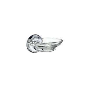  Smedbo K242 Holder W/ Clear Glass Soap Dish: Home 