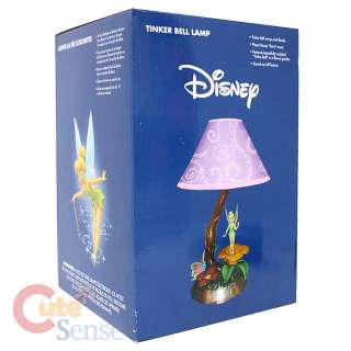 Disney TinkerBell Fairies Animated Lamp /Night Stand w/Music Play 110V 