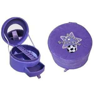  Soccer Super Star Purple Jewelry Box