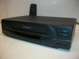 Philips VCR VHS Video Recorder PLAYER VRU242 w/remote  