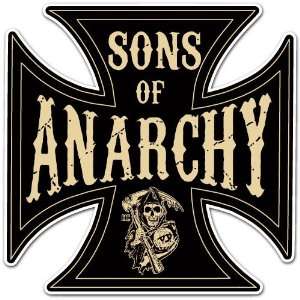  Sons of Anarchy Cross Car Bumper Sticker Decal 4x4 