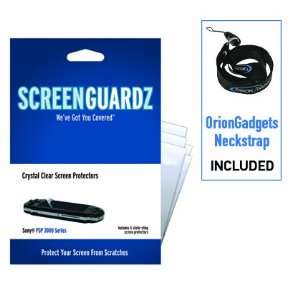  ScreenGuardz Ultra Slim Screen Protectors (Pack of 5) for Sony PSP 