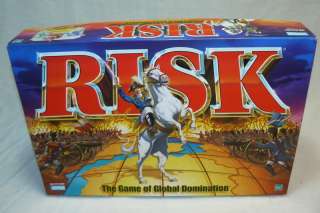 RISK   GAME OF WORLD CONQUEST BOARD GAME 1998 MINIATURE ARMY PARKER 