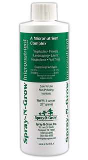   Gro 8oz   All Natural Micro Nutrient Vitamins Foliar Spray N Gro Grow