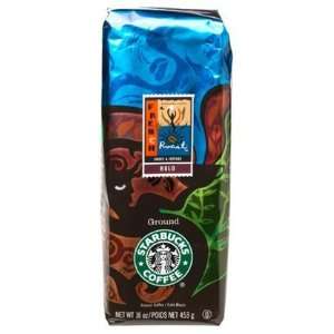 Starbucks Ground French Roast Coffee, 16 oz Bags 2 ct (Quantity of 2)