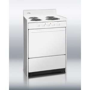  WEM611 24 Freestanding Electric Range with Manual Clean 