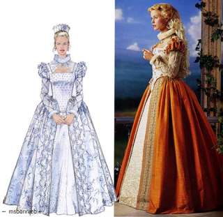 Elizabethan / Renaissance Costume / Wedding Gown 14 20  